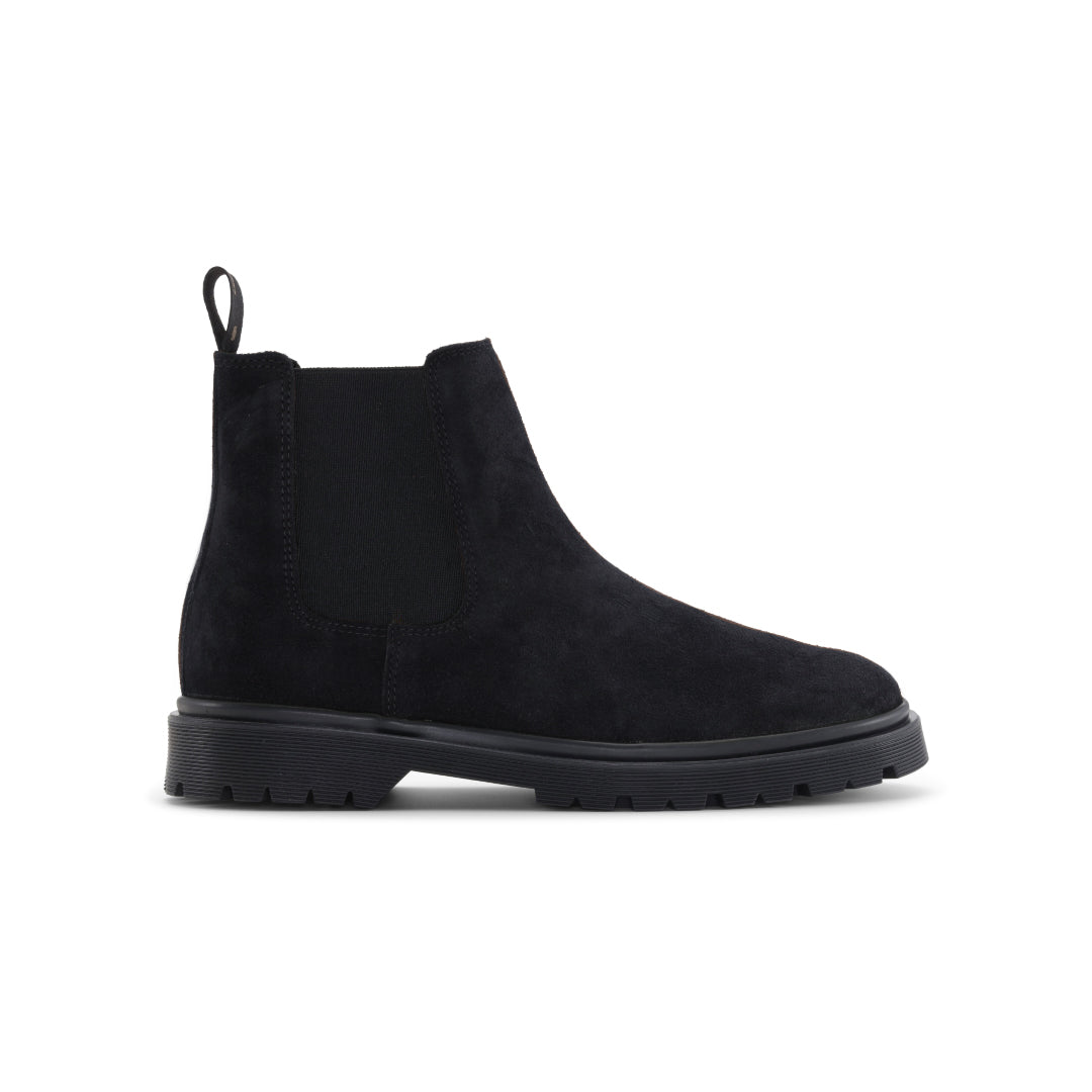 Playboy Cedric Chelsea Boots Black suede