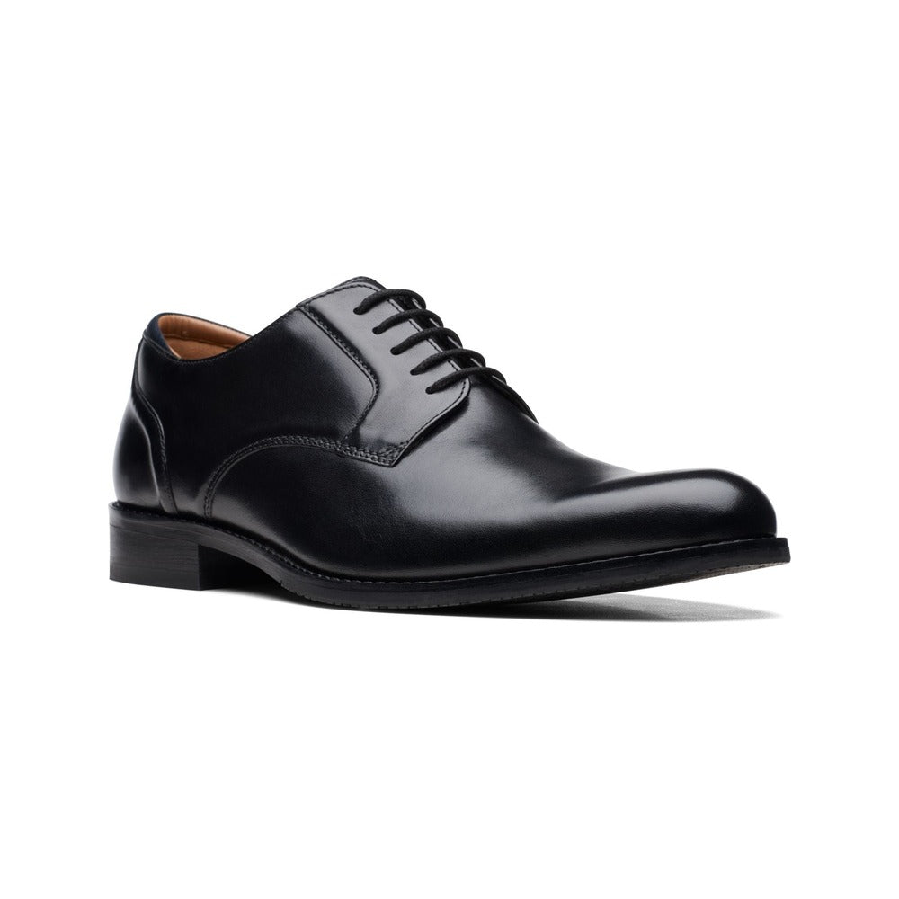 Clarks Craft Arlo Lace - sort lædersko