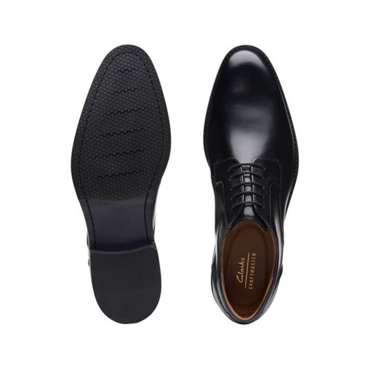 Clarks Craft Arlo Lace - sort lædersko