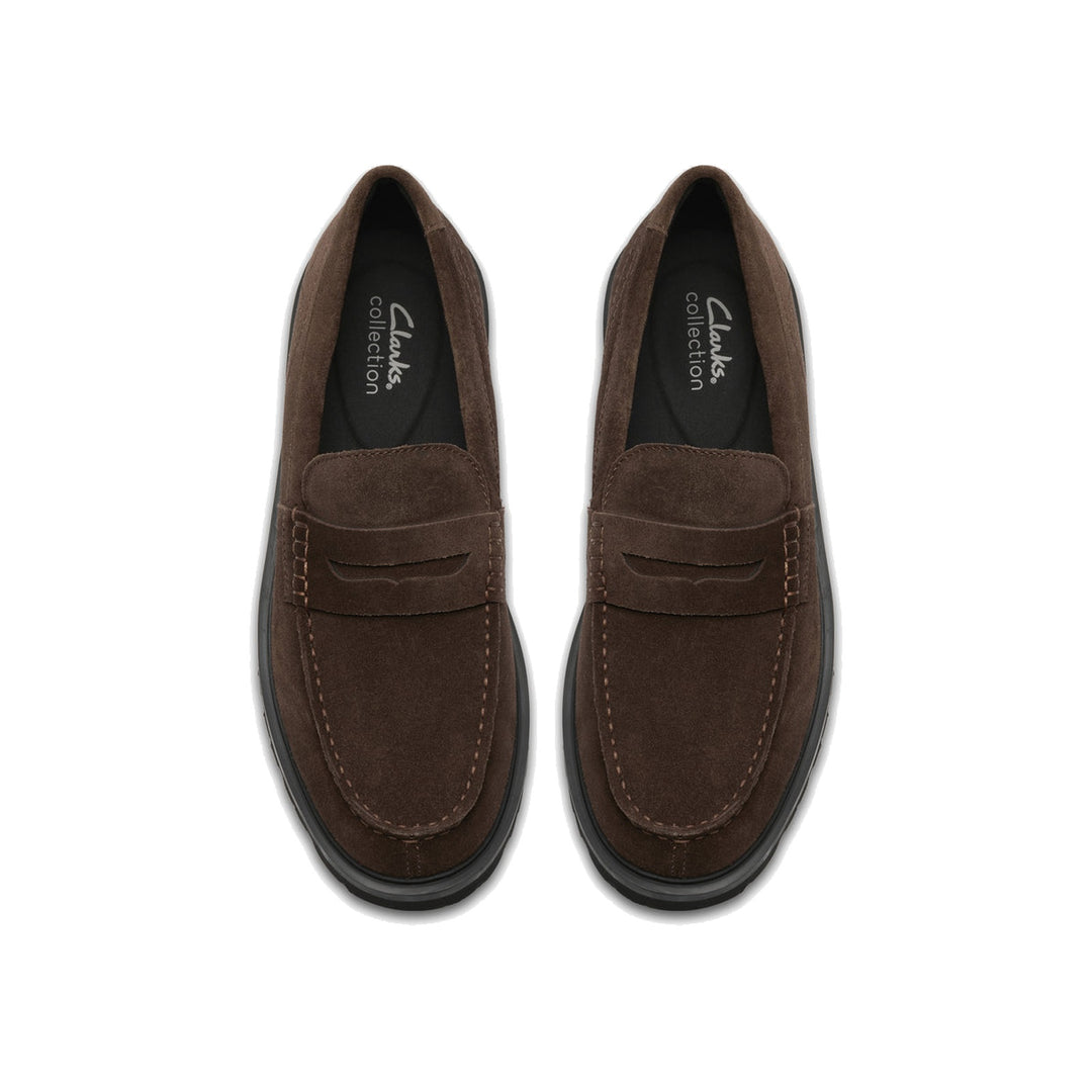 Clarks Berwick Lo Mørkebrun Ruskind