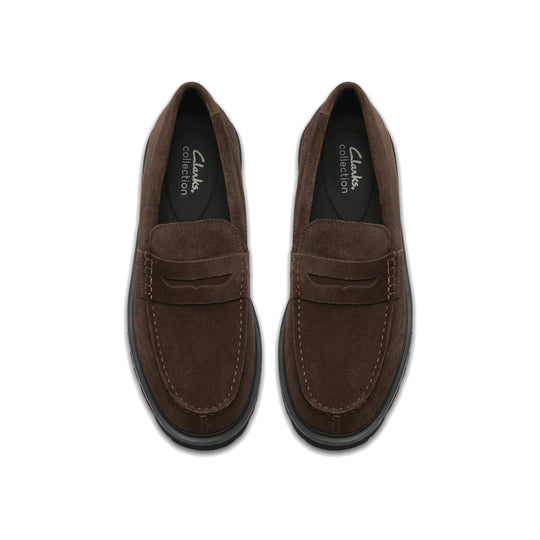 Clarks Berwick Lo Mørkebrun Ruskind