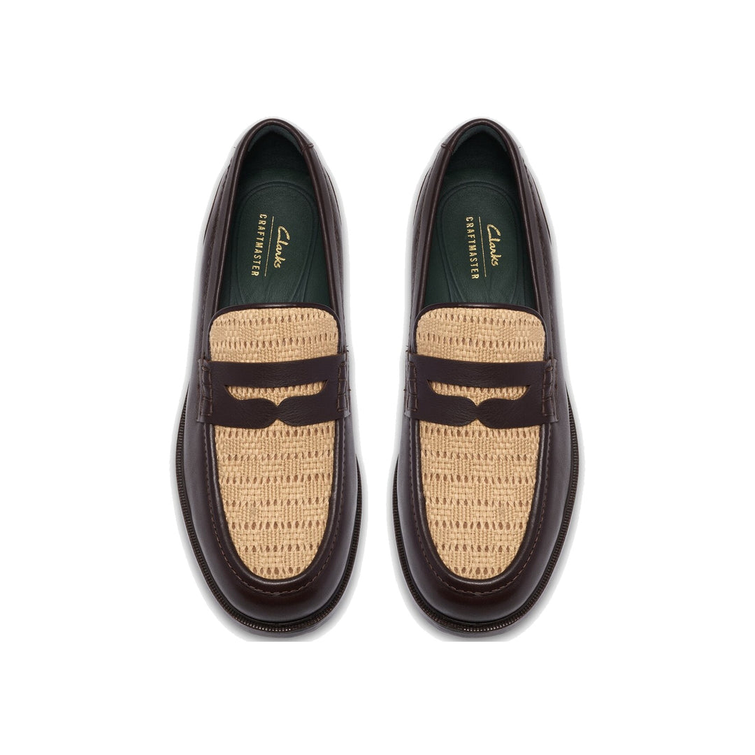 Clarks CraftJames Brun Loafer m. Flet