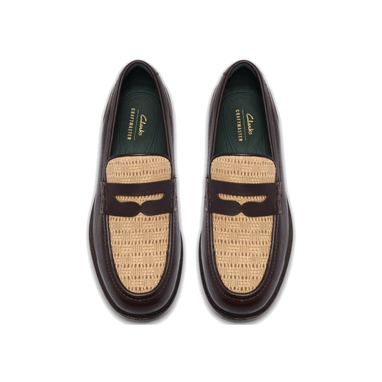 Clarks CraftJames Brun Loafer m. Flet