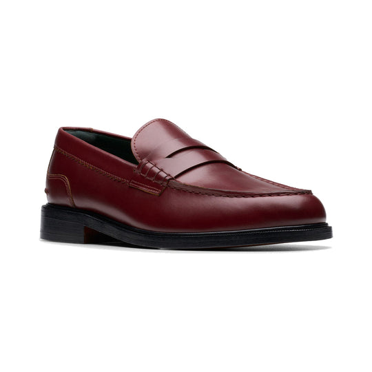 Clarks CraftJames Lo Wine Læder Loafer