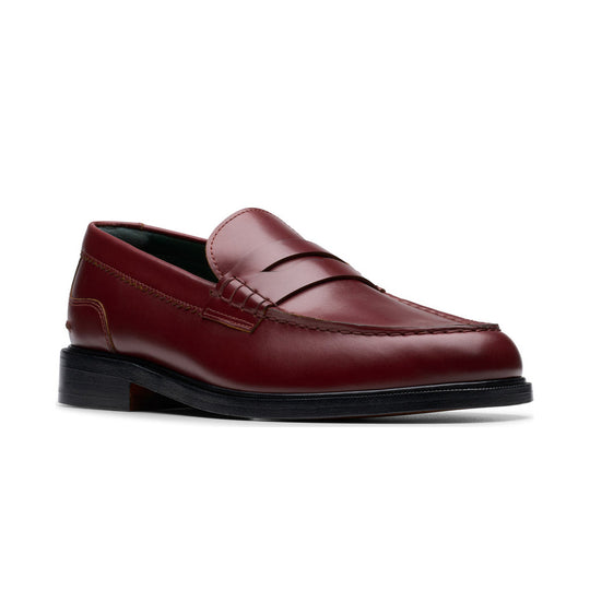 Clarks CraftJames Lo Wine Læder Loafer