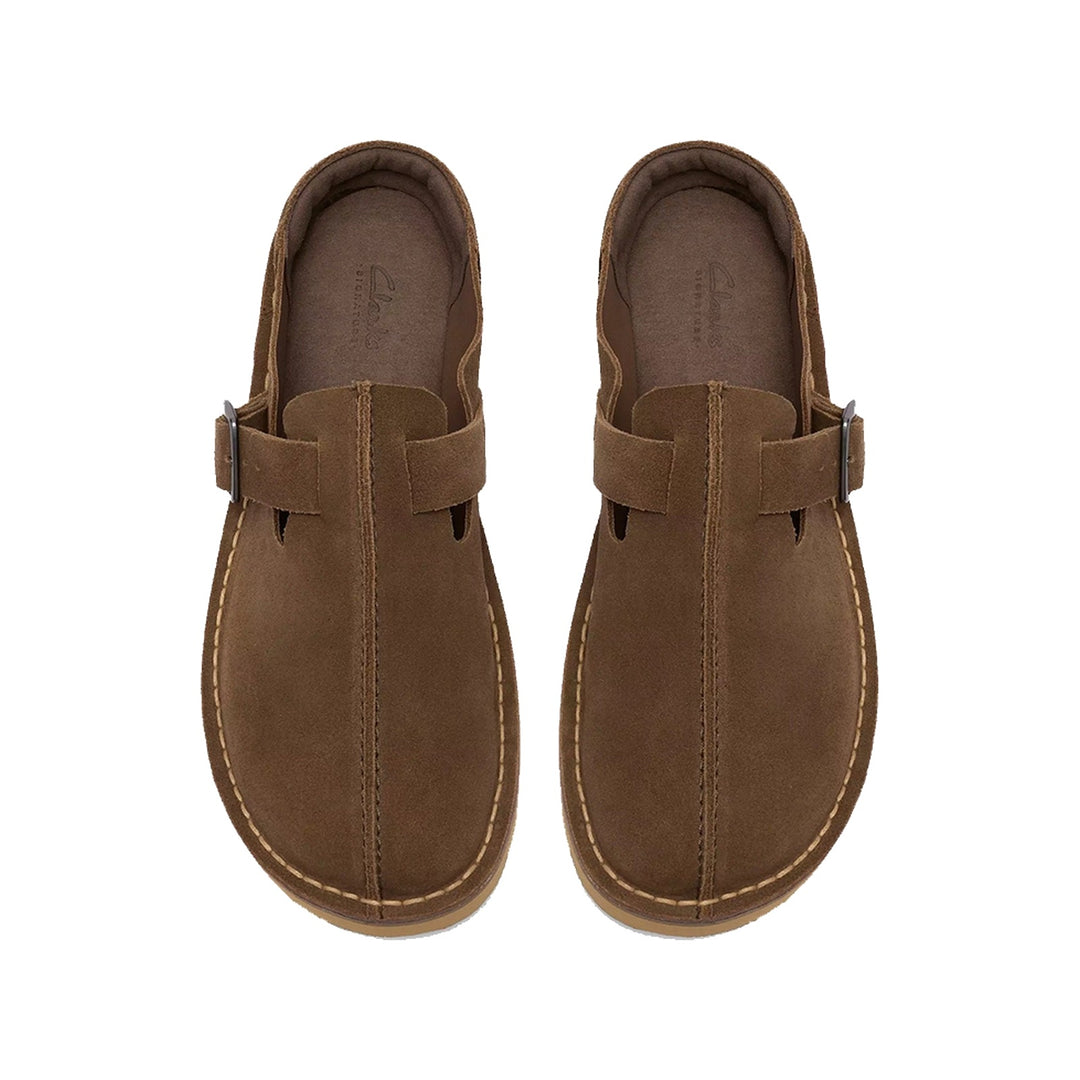 Clarks Khaki Solsbury Mule i ruskind
