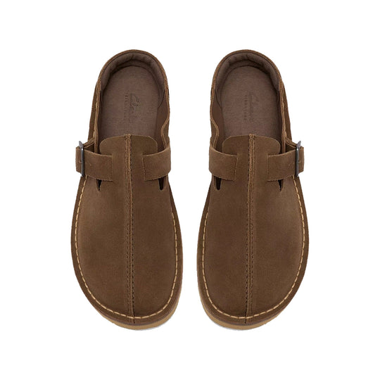 Clarks Khaki Solsbury Mule i ruskind