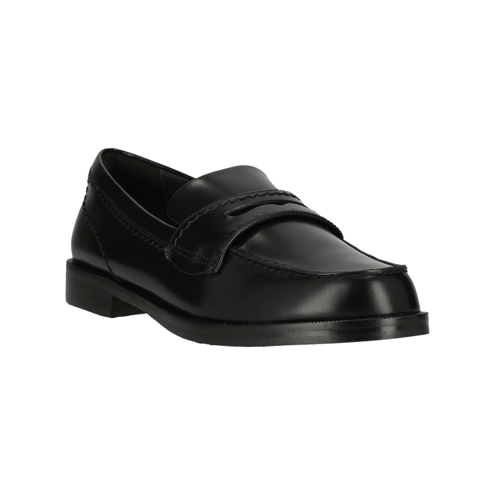 Clarks Straven Edge Sort Læder Dame