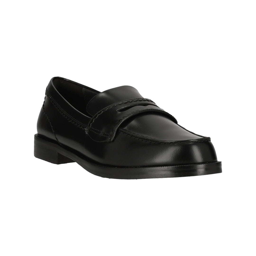 Clarks Straven Edge Sort Læder Dame