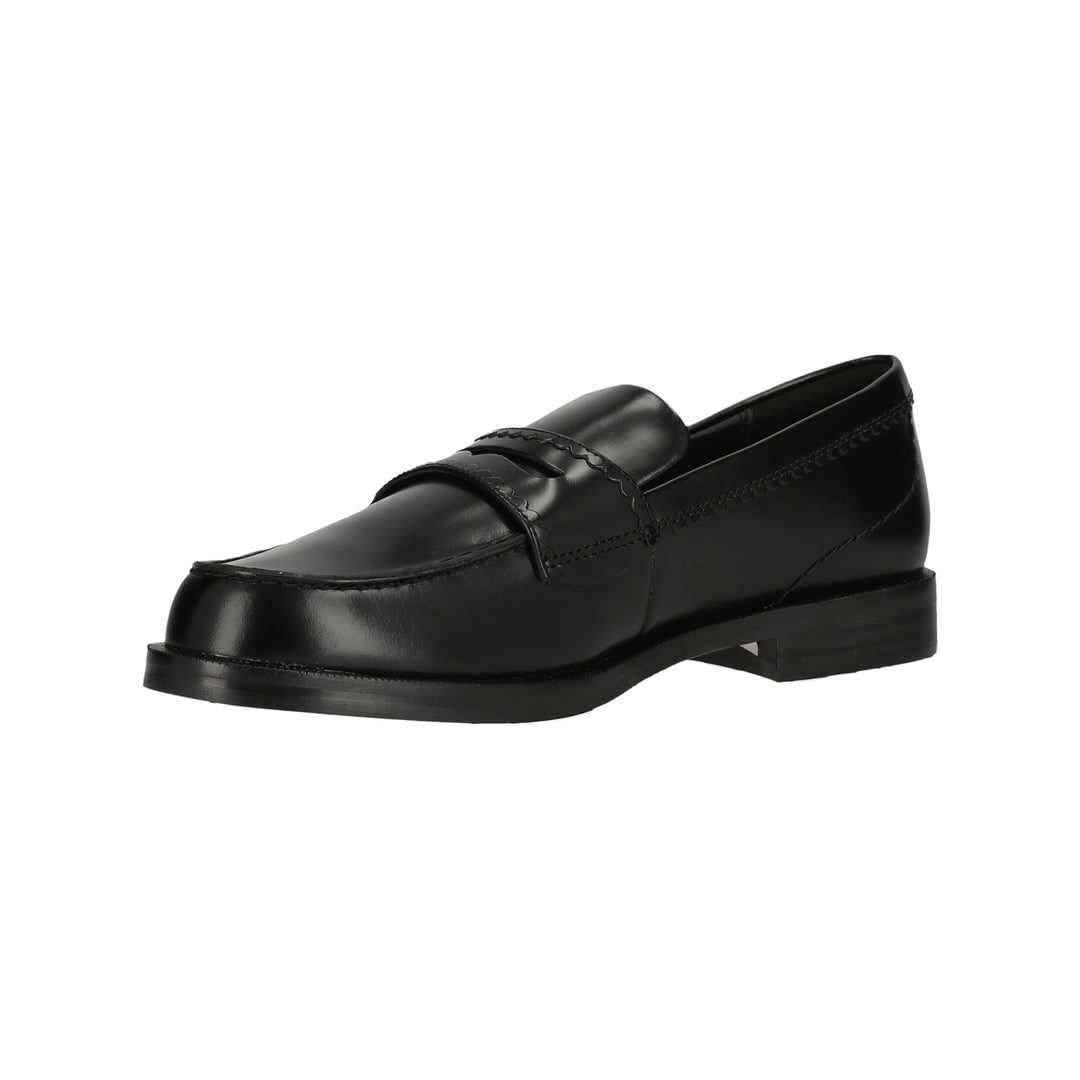 Clarks Straven Edge Sort Læder Dame