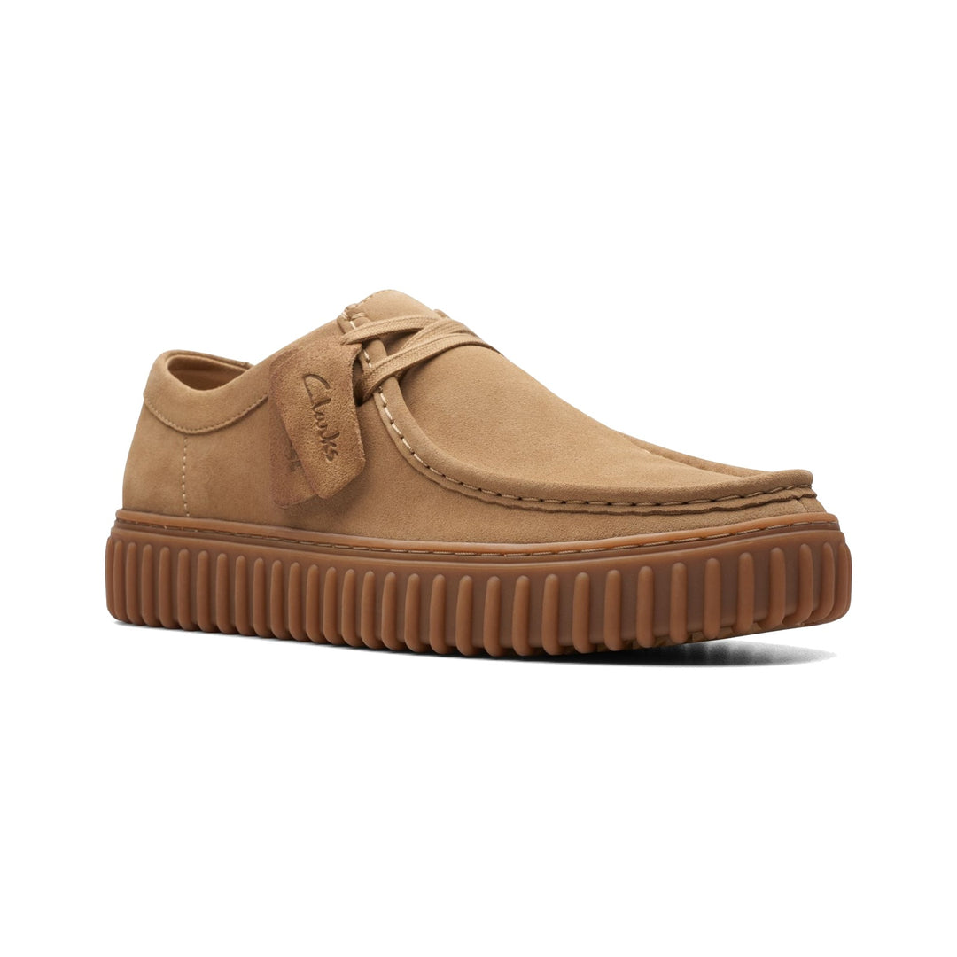 Clarks Torhill Lo Dark Sand suede