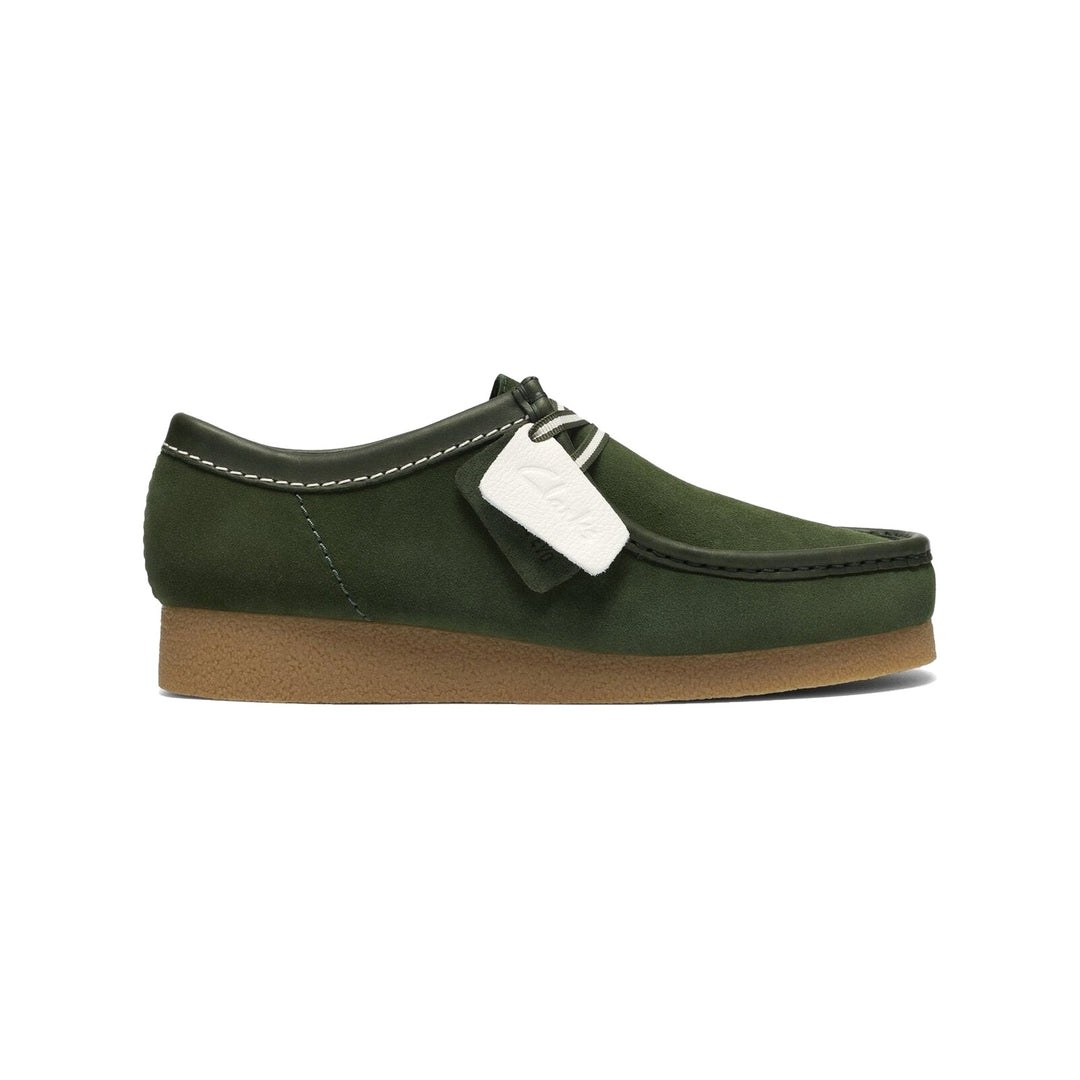 Clarks WallabeeEVO Grøn Ruskind