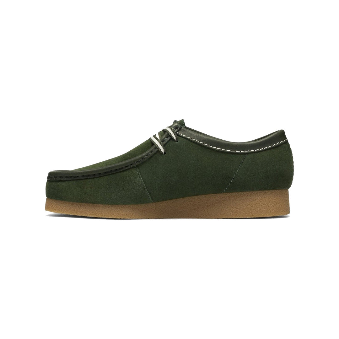 Clarks WallabeeEVO Grøn Ruskind