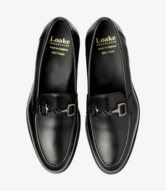 Loake Kensington Loafer Black Leather