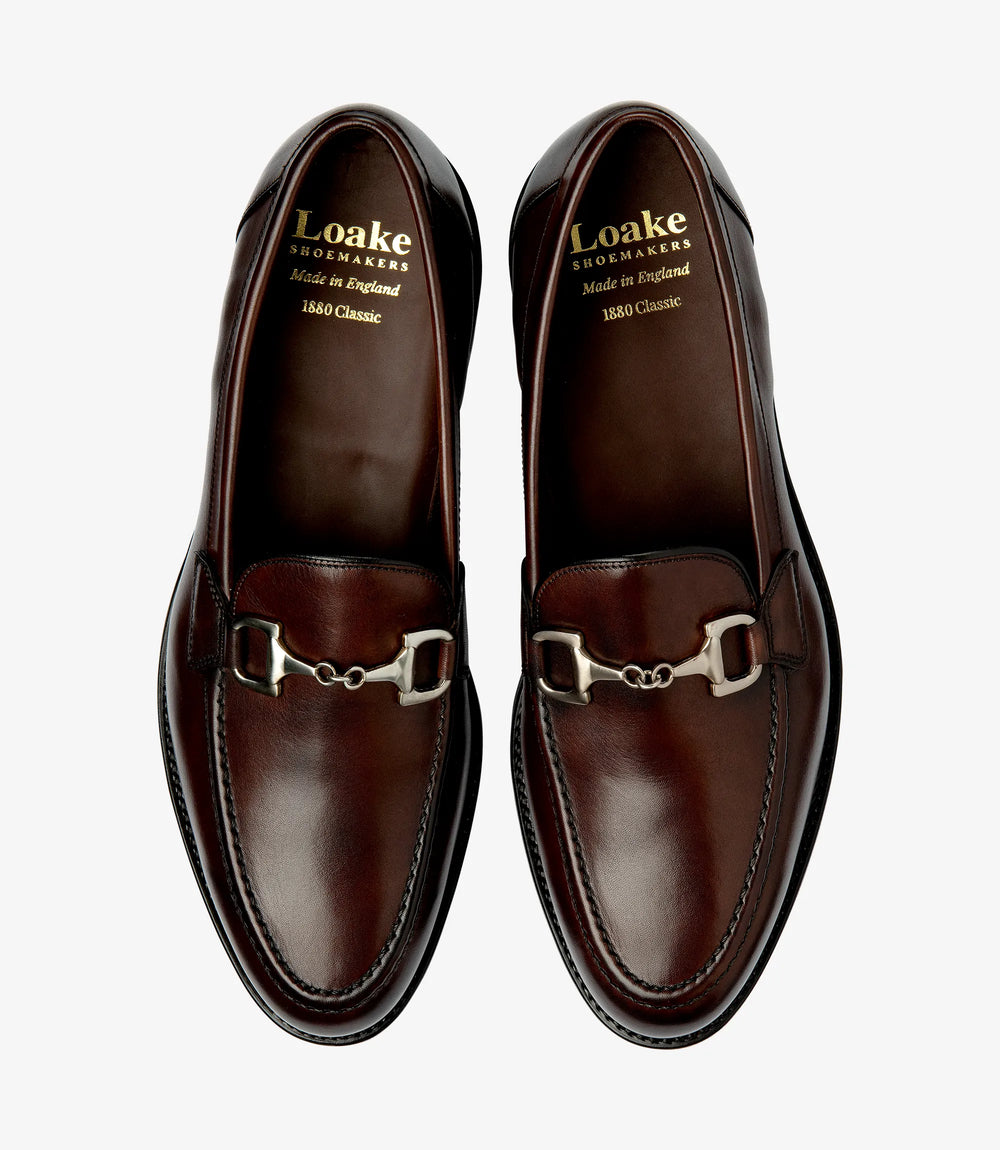 Loake Kensington Loafer Dark Brown Leather
