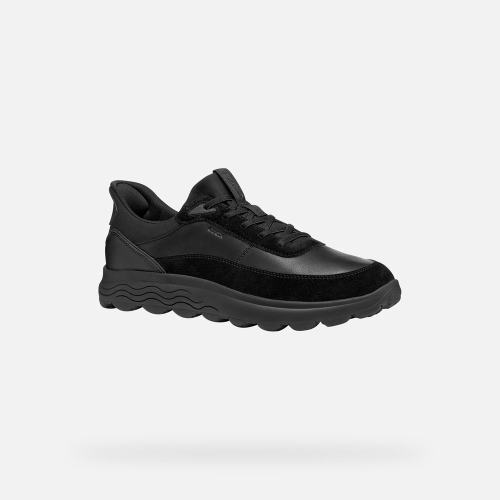 Geox Spherica Plus Sort Sneaker