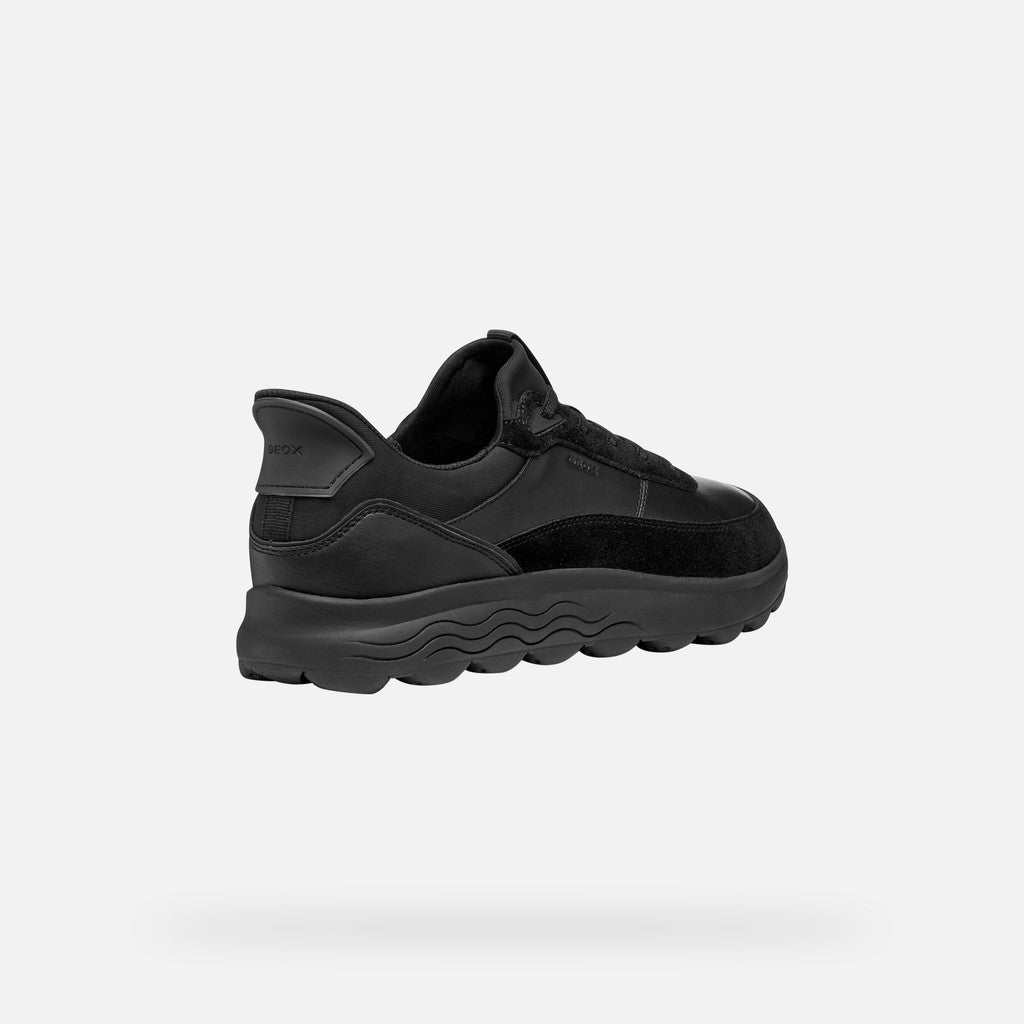 Geox Spherica Plus Sort Sneaker