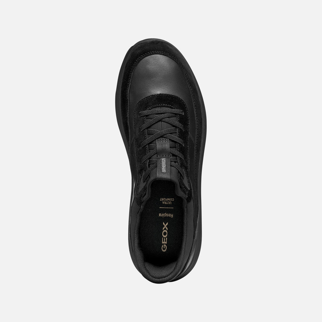 Geox Spherica Plus Sort Sneaker