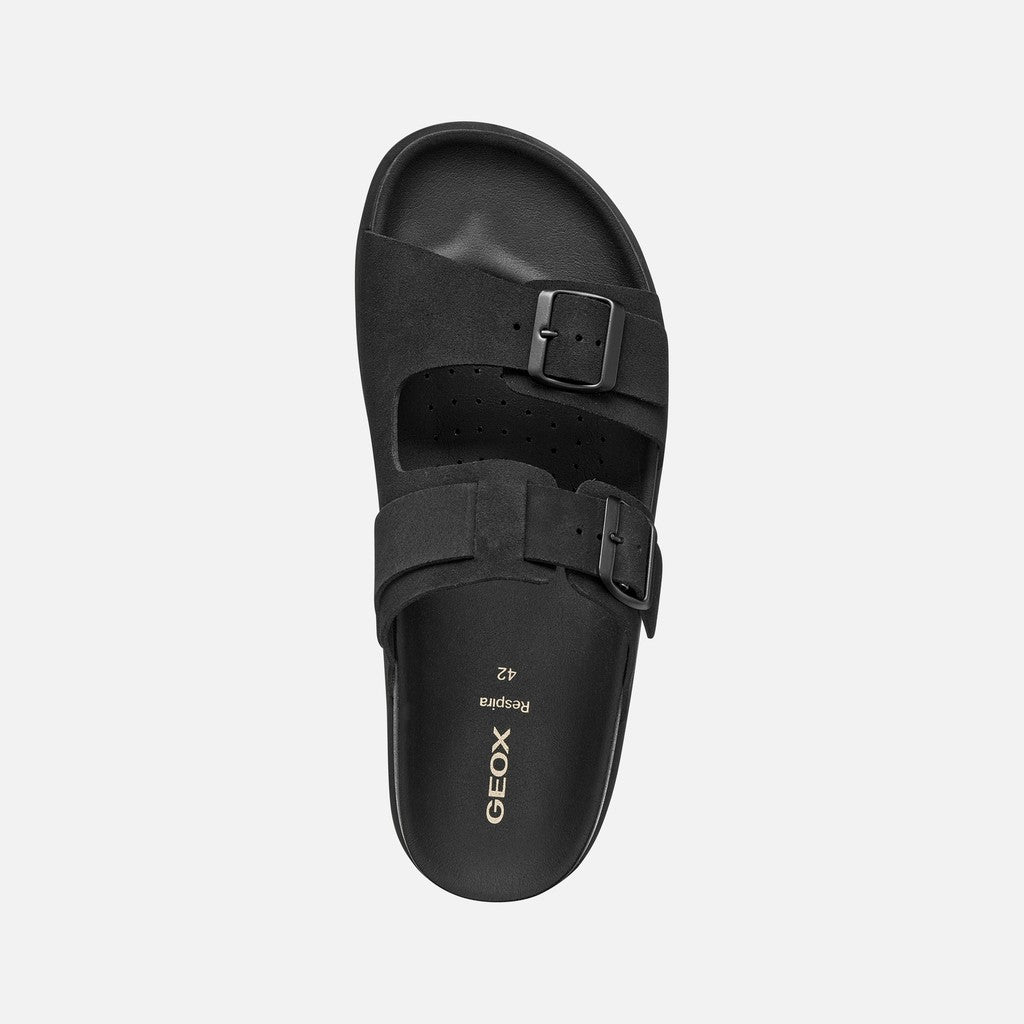 Geox Parnaiba Man Sort Sandal