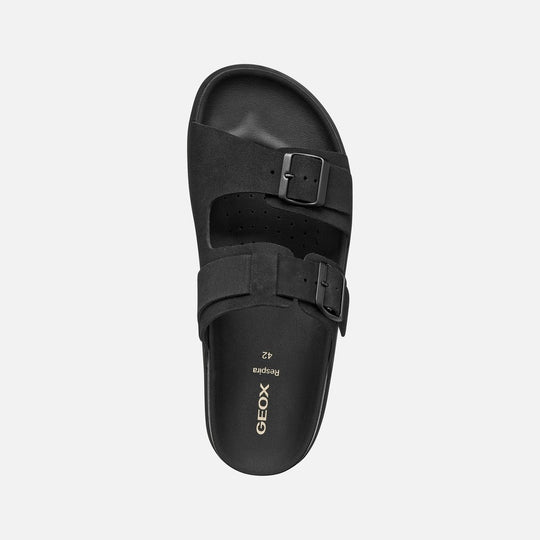 Geox Parnaiba Man Sort Sandal