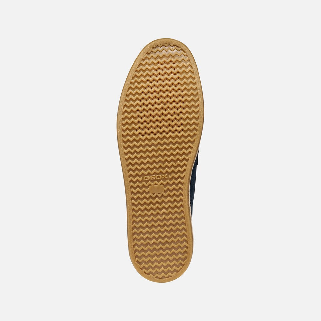 Geox Pantelleria Man Mørkeblå Ruskinds Loafer