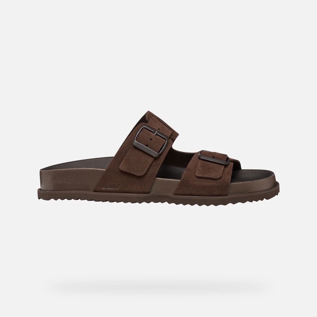 Geox Parnaiba Man Mørkebrun Sandal
