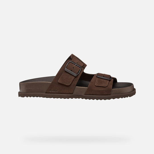 Geox Parnaiba Man Mørkebrun Sandal