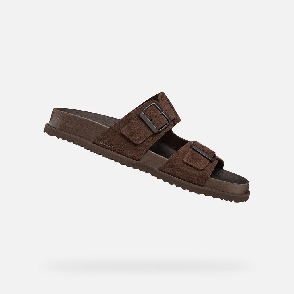 Geox Parnaiba Man Mørkebrun Sandal