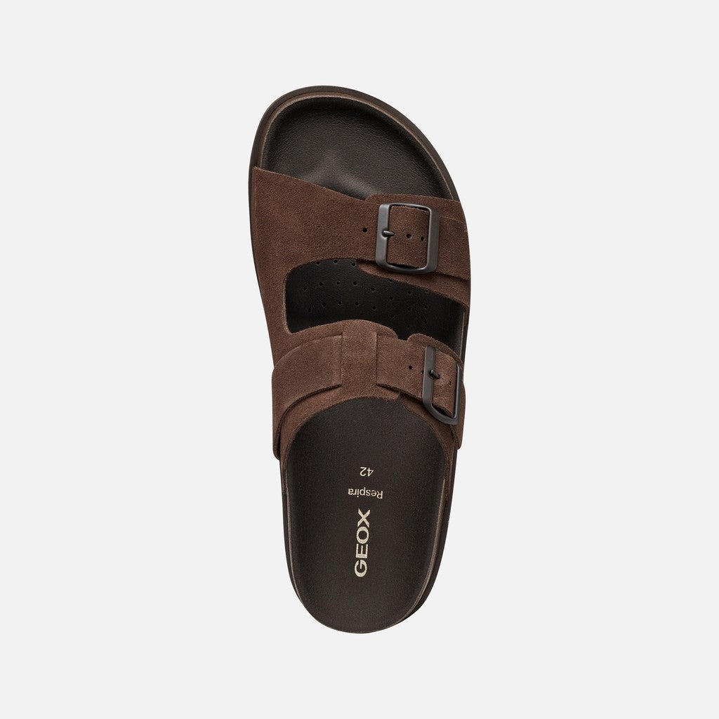 Geox Parnaiba Man Mørkebrun Sandal
