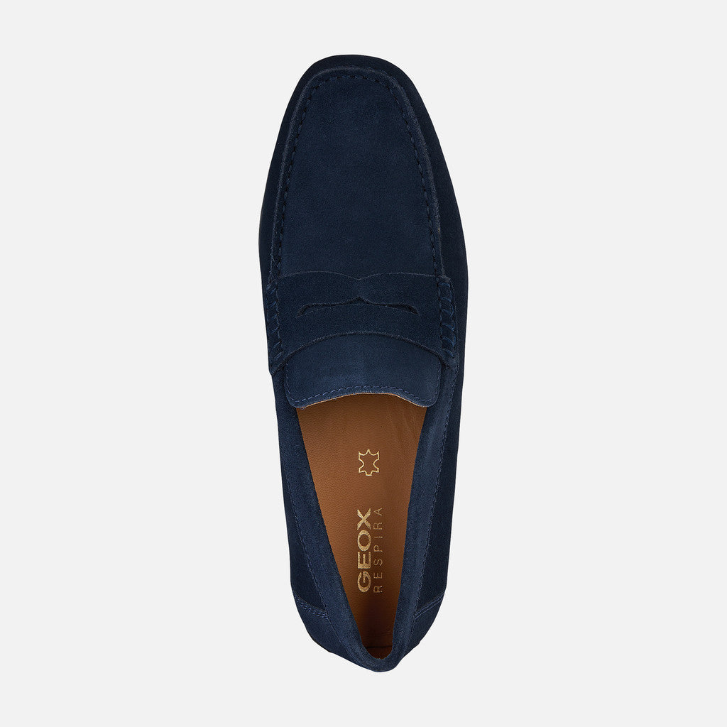 Geox Kosmopolis+Grip Navy Moccasin