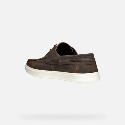 Geox Avola Light Brown Suede Moccasin