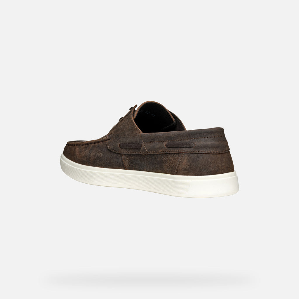 Geox Avola Light Brown Suede Moccasin