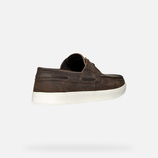 Geox Avola Light Brown Suede Moccasin