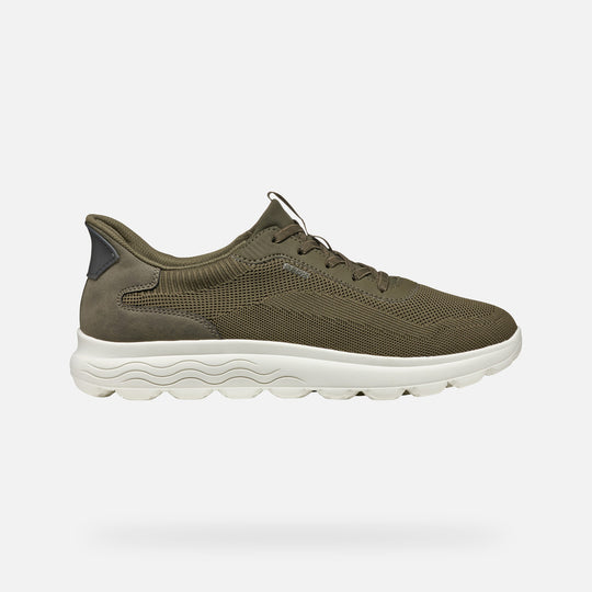 Geox Spherica Plus Mørkegrøn Sneaker