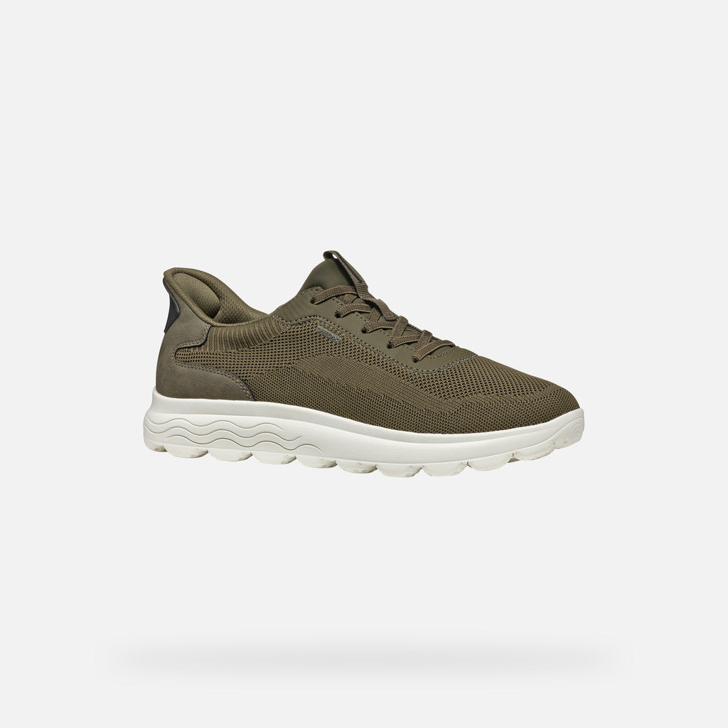 Geox Spherica Plus Mørkegrøn Sneaker