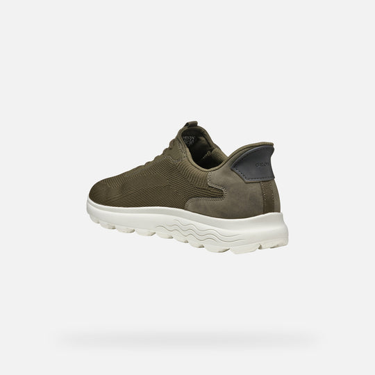 Geox Spherica Plus Mørkegrøn Sneaker