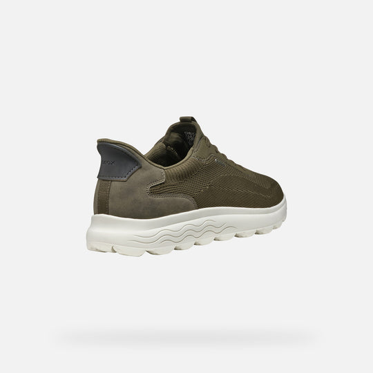 Geox Spherica Plus Mørkegrøn Sneaker