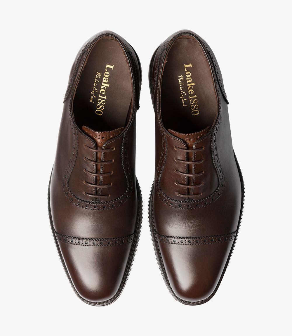 Loake 1880 Fleet Dark Brown leather