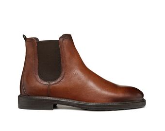 GEOX TIBERIO A – BUFALO – chelsea boot cognac