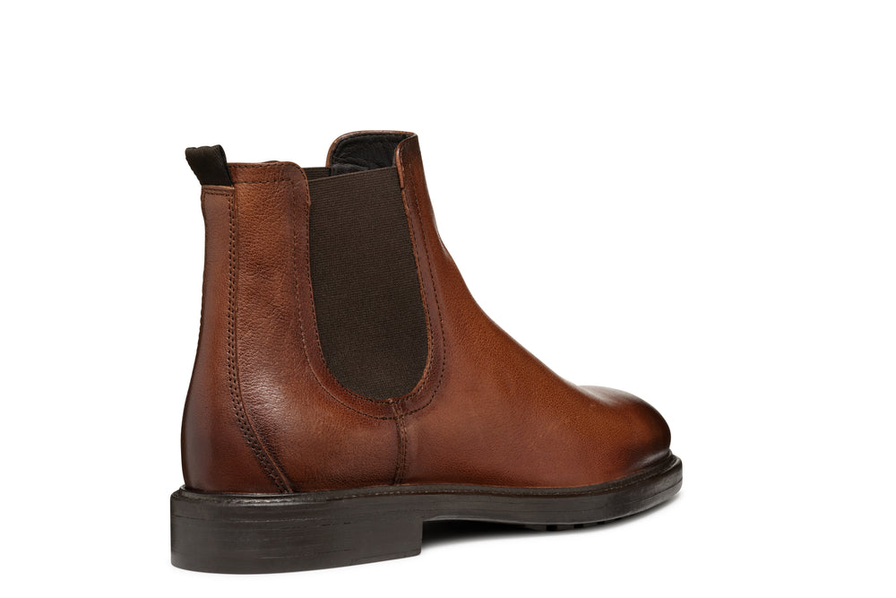 GEOX TIBERIO A – BUFALO – chelsea boot cognac