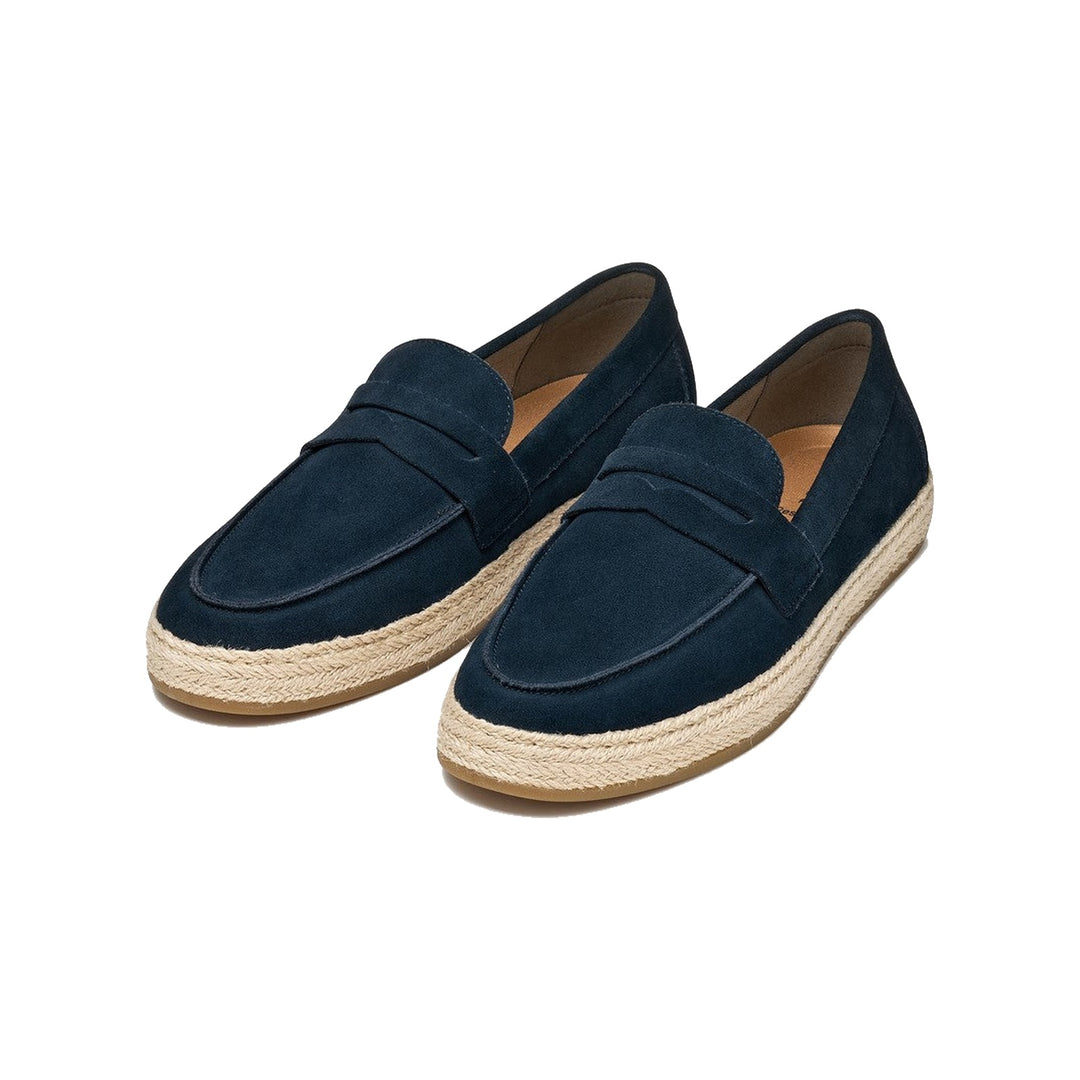 Geox Pantelleria Man Mørkeblå Ruskinds Loafer