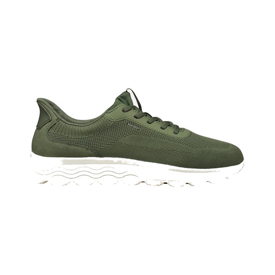 Geox Spherica Plus Fast In System Grøn Sneaker