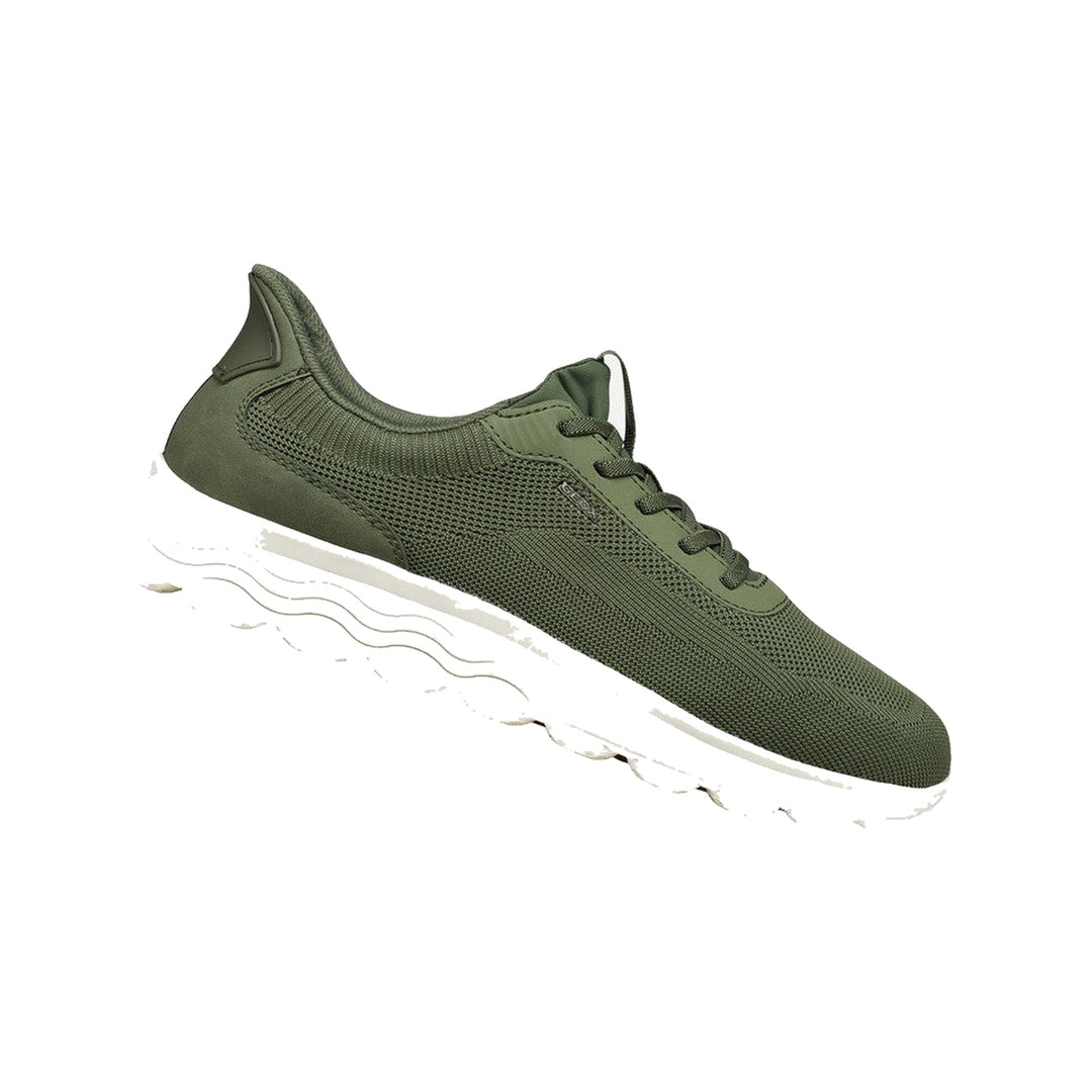 Geox Spherica Plus Fast In System Grøn Sneaker