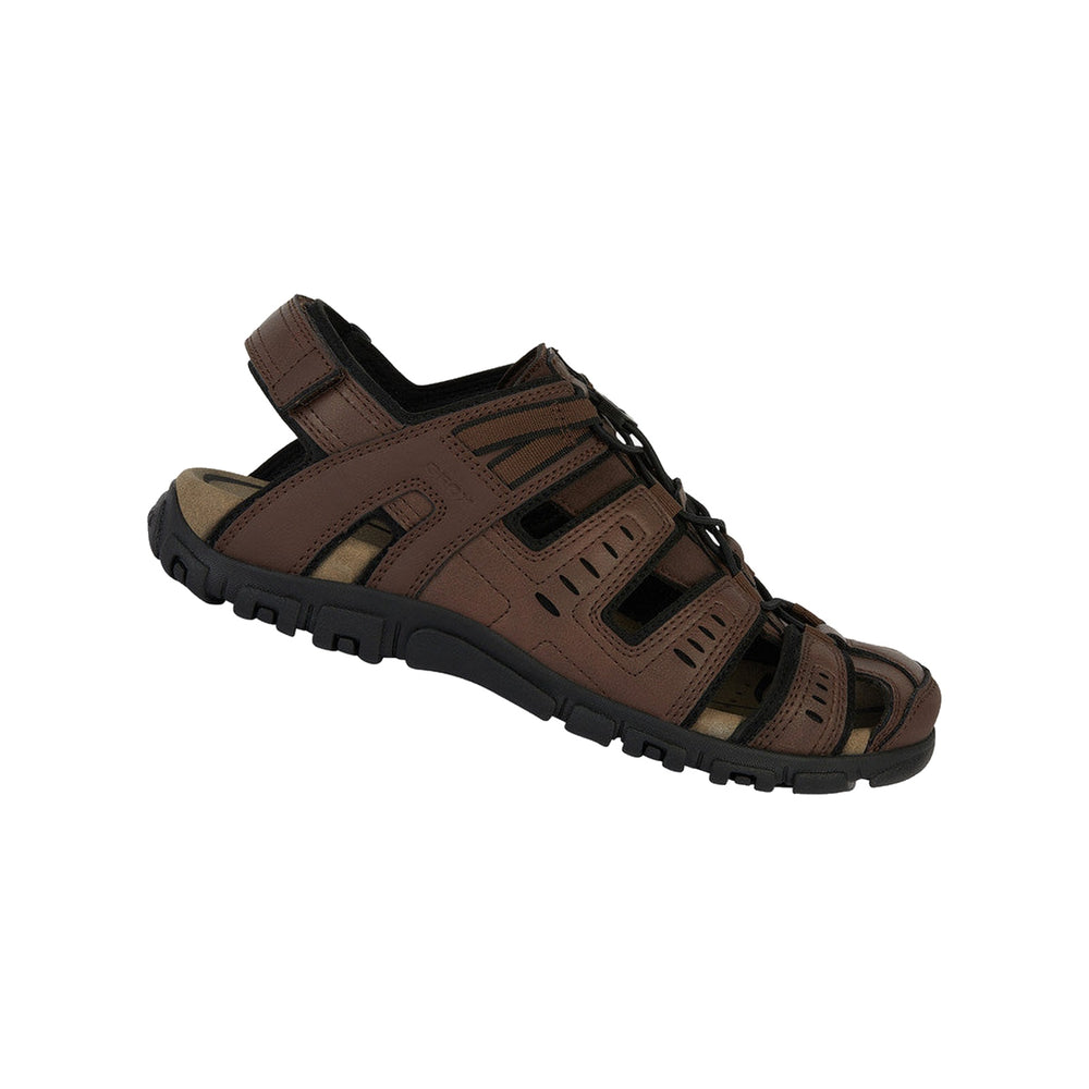 Geox Strada Man Mørkebrun Sandal