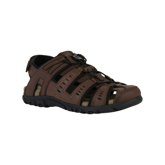 Geox Strada Man Mørkebrun Sandal