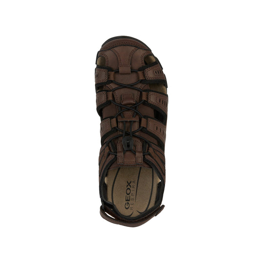 Geox Strada Man Mørkebrun Sandal
