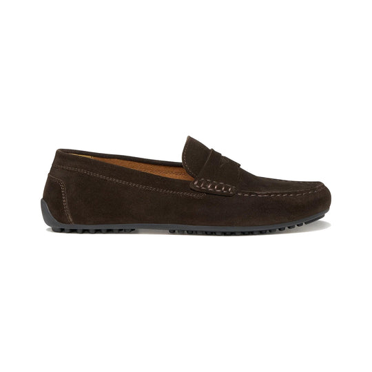 Geox U ISTRIA Mørkebrun Ruskind Loafer