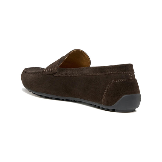 Geox U ISTRIA Mørkebrun Ruskind Loafer