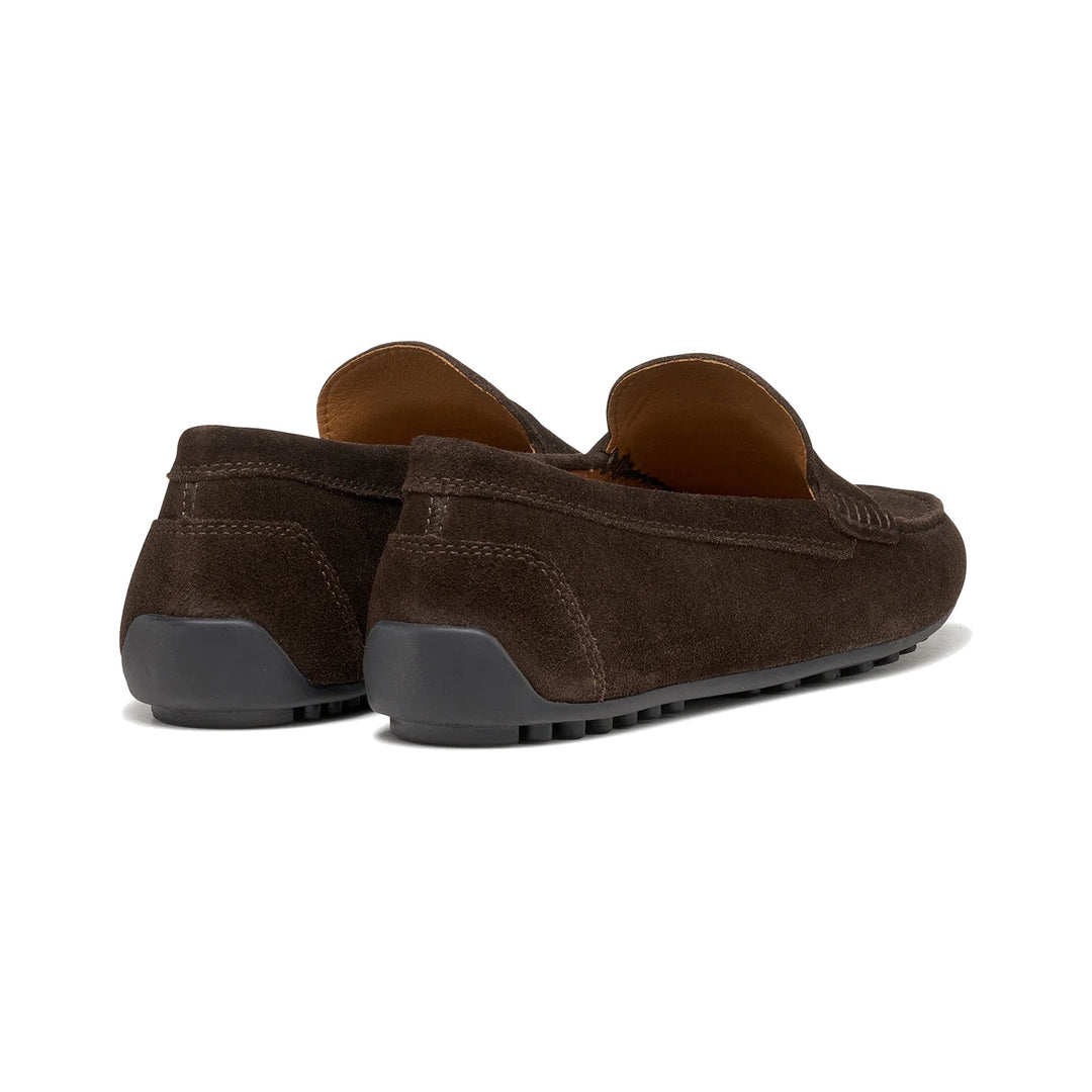 Geox U ISTRIA Mørkebrun Ruskind Loafer