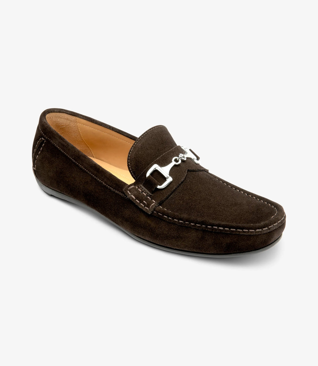 Loake Hawthorn Mørkebrun Ruskind Loafer